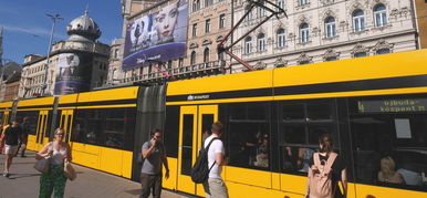 Őrület: így fest a megújult Blaha Lujza tér - a BKK fotóin szinte felismerhetetlen