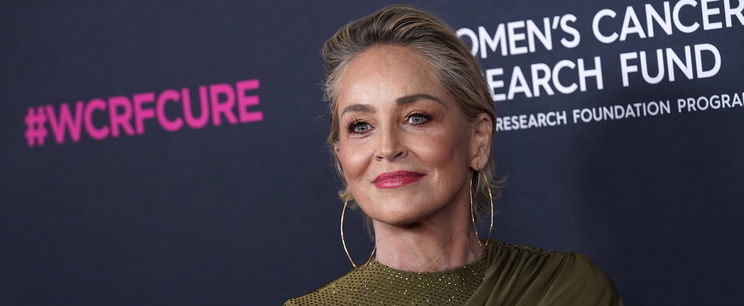 Sharon Stone megtanulta összezárni a lábait, de most a cicije esett ki a ruhájából: óriásit villantott a filmsztár