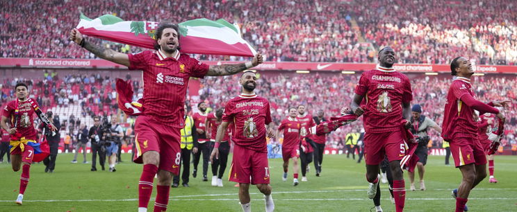 Meghekkelték a Liverpool bajnoki címét, Szoboszlaiékon röhög a fél világ