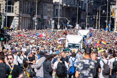 Ez a jelenet kimaradt minden Budapest Pride-os közvetítésből, elképesztő felvételek érkeztek