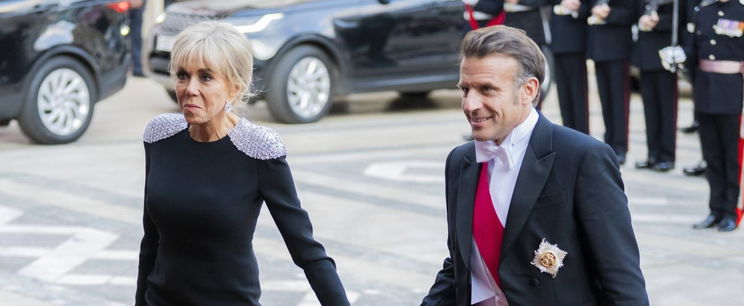 Macron felesége durván megalázta az elnököt, aztán titokzatosat súgott Katalin hercegné fülébe