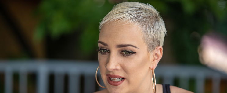 Tóth Gabit vette a kamera, de ő ezt nem tudta, kicsúszott a száján valami, aminek nem kellett volna