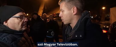 Ilyen még nem történt a köztévével, az élő adás példátlan fordulatot vett