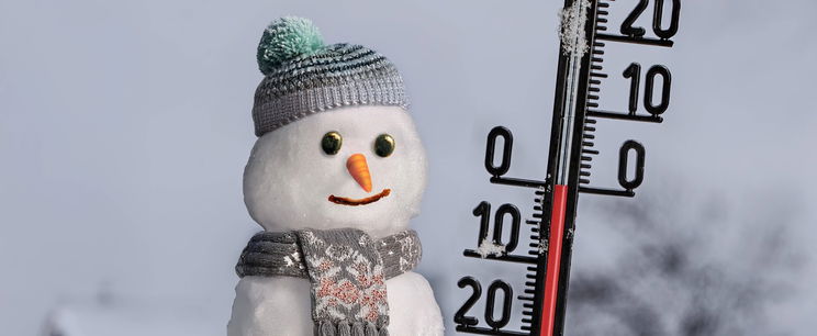 7 vármegye is narancsba borult a térképen, a fél országot ledönti lábáról az extrém hideg - Időjárás-előrejelzés