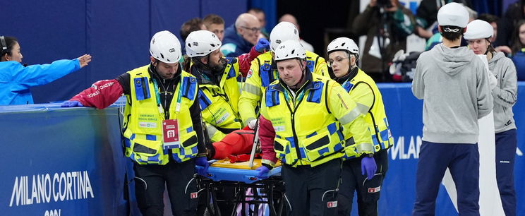 Tragédia a téli olimpián, megszólalt a hordágyon elszállított sportoló a milánói pokol után