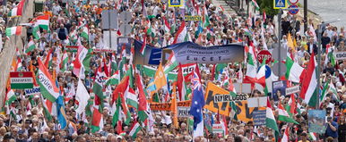 Nem akárki jelent meg a Békemeneten, példátlan mondat szakította meg az élő adást