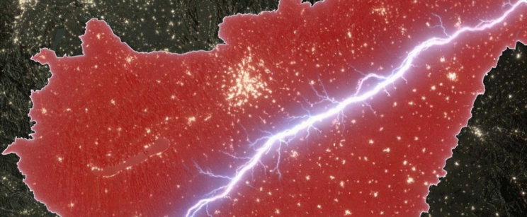 Folytatódik a lehűlés, 5 vármegyében villámmal és jégesővel csapnak le kedden a zivatarok, villog a térkép - Időjárás-előrejelzés