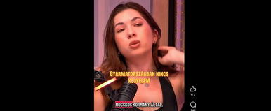 „Ukrán n*cikat nyalogató hazátlanok” – sértések egész sorával válaszolt az őt kifigurázó cikkre Dezse-Zelenka Dóra