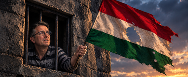 Hankó Balázs is üzent október 23-án: Felesége olvasta fel a börtönben írt sorait a Fidesz színpadán