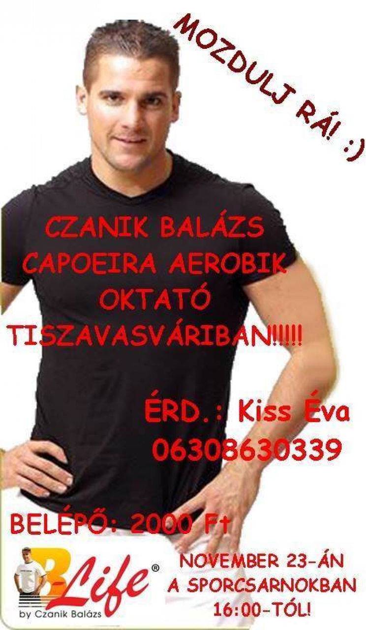 Czanik Balázs Tiszavasváriban