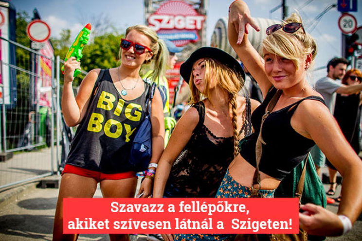 Újra összerakhatjuk a Sziget fellépőit