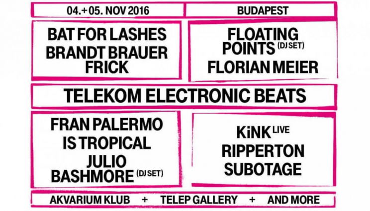 Fantasztikus fellépők a Telekom Electronic Beats Fesztiválon