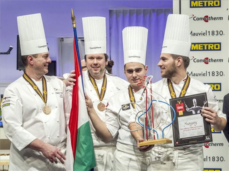 Bocuse d'Or: miénk a legjobb hústál és plakát