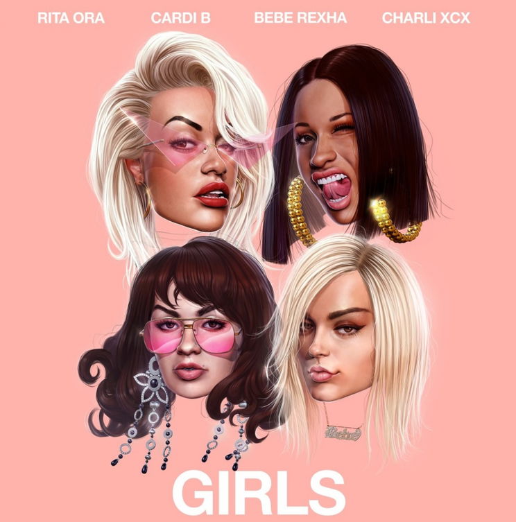 Rita Ora, Cardi B, Bebe Rexha és Charli XCX közös dal?