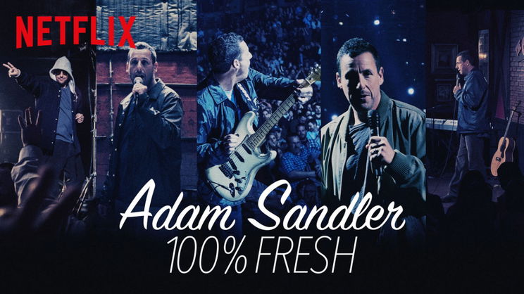 Adam Sandler rappelt egy kiválót a stand-up műsorában