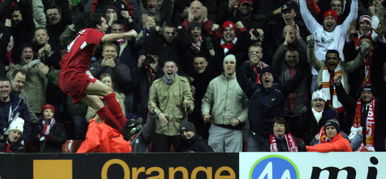 Húsz éves Liverpool „Istenének” kokainos gólöröme
