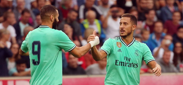 Szoboszlaiéknak rúgta első realos gólját Eden Hazard – videó