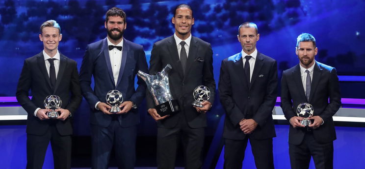 BL-sorsolás: Van Dijk a legjobb, Szoboszlai a Liverpool ellen, halálcsoportban a Barca