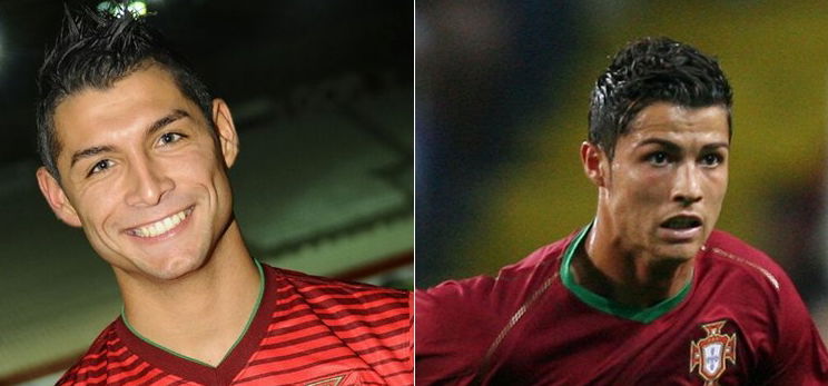 Megőrült Párizs a Ronaldo-hasonmás láttán