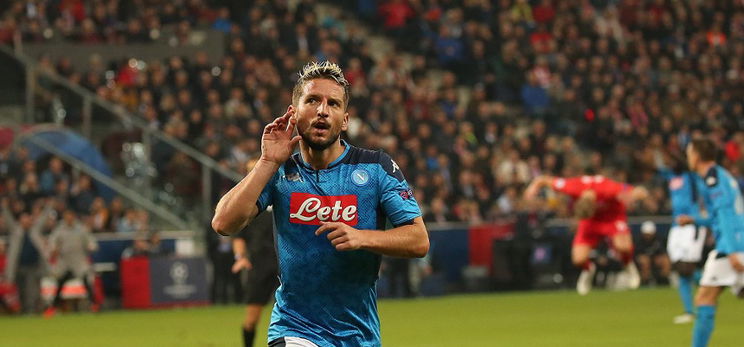 Mertens már több gólt rúgott a Napoliban, mint Maradona