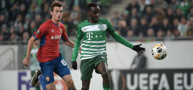 Európa-liga: a Ferencváros Budapesten sem kapott ki a CSZKA Moszkvától