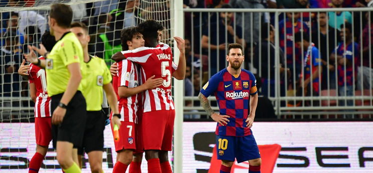 Elverték a Barcelonát, madridi derbit rendeznek a spanyol Szuperkupa-döntőben – videó