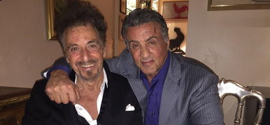 Sylvester Stallone, Al Pacino és Guy Fieri egy asztalnál? 