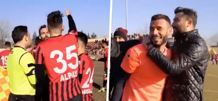 Egy török futballmérkőzés sajátos végjátékot hozott – videó