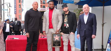 Csillagot kapott 50 Cent – videó