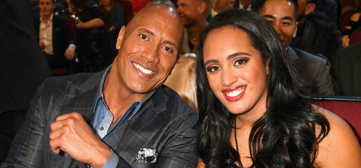 Óriási hírt közölt Dwayne Johnson, nagyon büszke a lányára