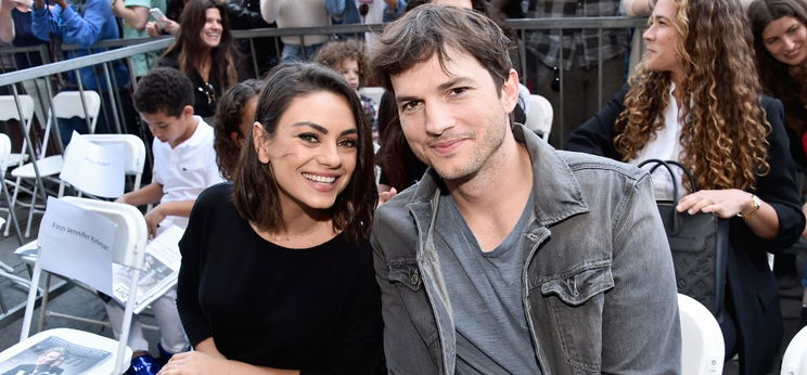 Jól megnőttek Ashton Kutcher és Mila Kunis gyerekei – fotó