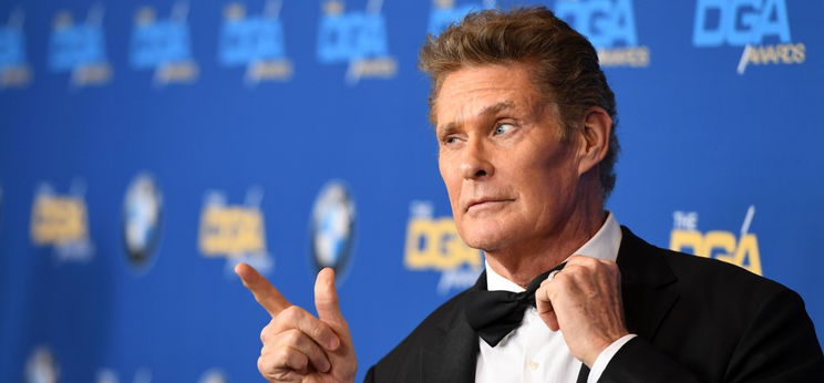 David Hasselhoff pénzért bármikor hülyét csinál magából