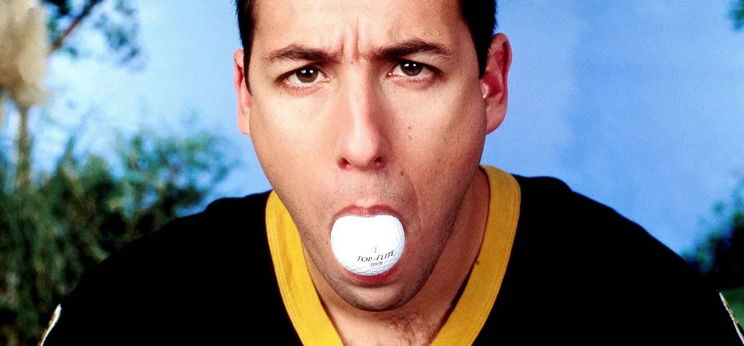 Adam Sandler megmutatta, hogy 25 év után is tud olyan őrülten golfozni, mint Happy – videó