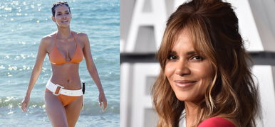 Ma is megizzaszt minden férfit Halle Berry átázott narancssárga bikinije