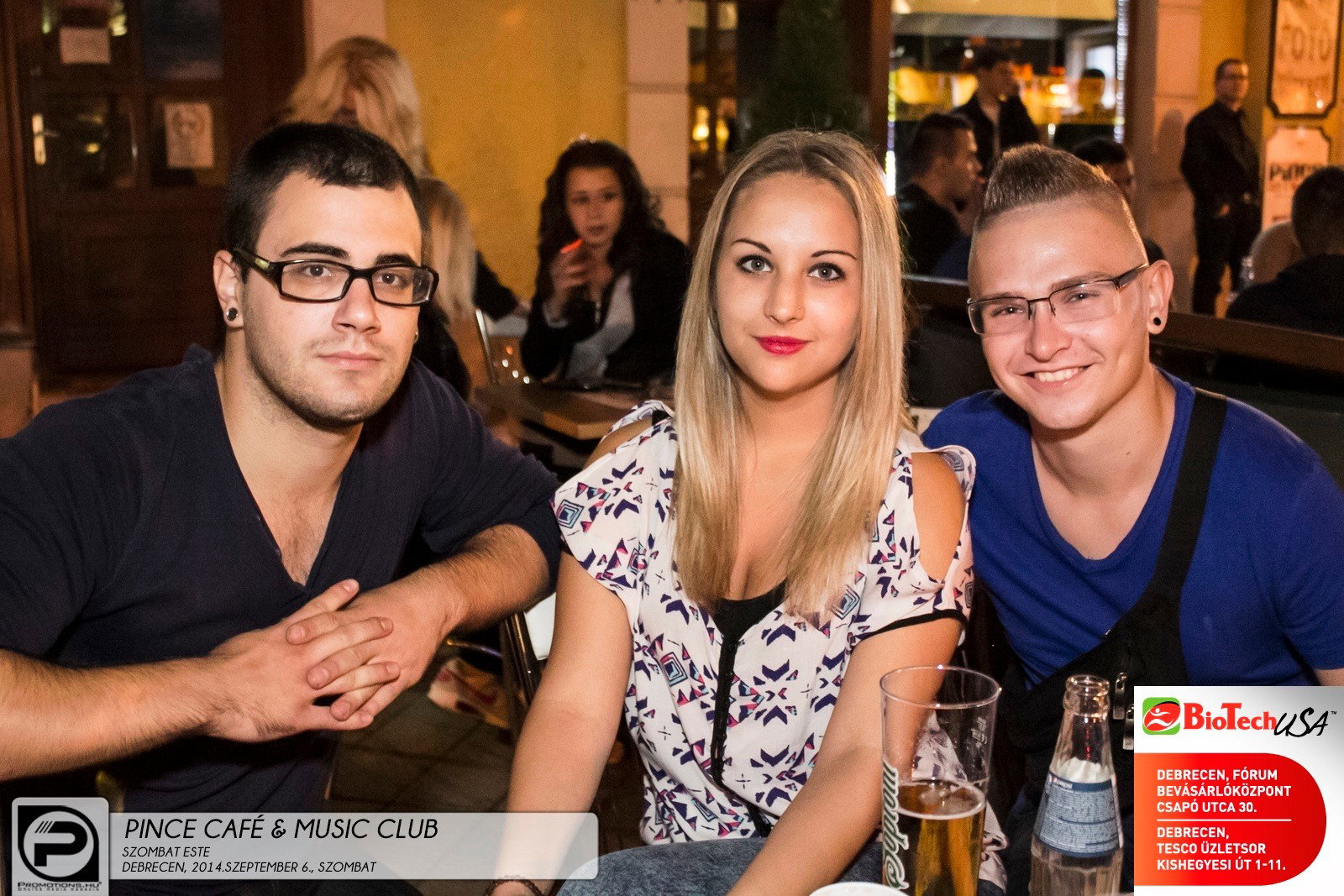 DEBRECEN, PINCE CAFÉ & MUSIC CLUB - 2014. SZEPTEMBER 6., SZOMBAT
