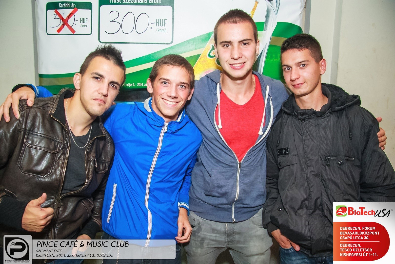 DEBRECEN, PINCE CAFÉ & MUSIC CLUB - 2014. SZEPTEMBER 13., SZOMBAT