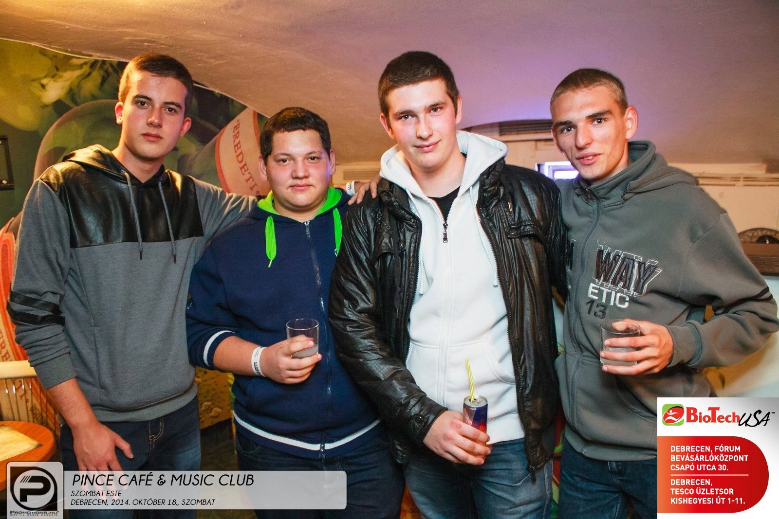 DEBRECEN, PINCE CAFÉ & MUSIC CLUB - 2014. OKTÓBER 18., SZOMBAT