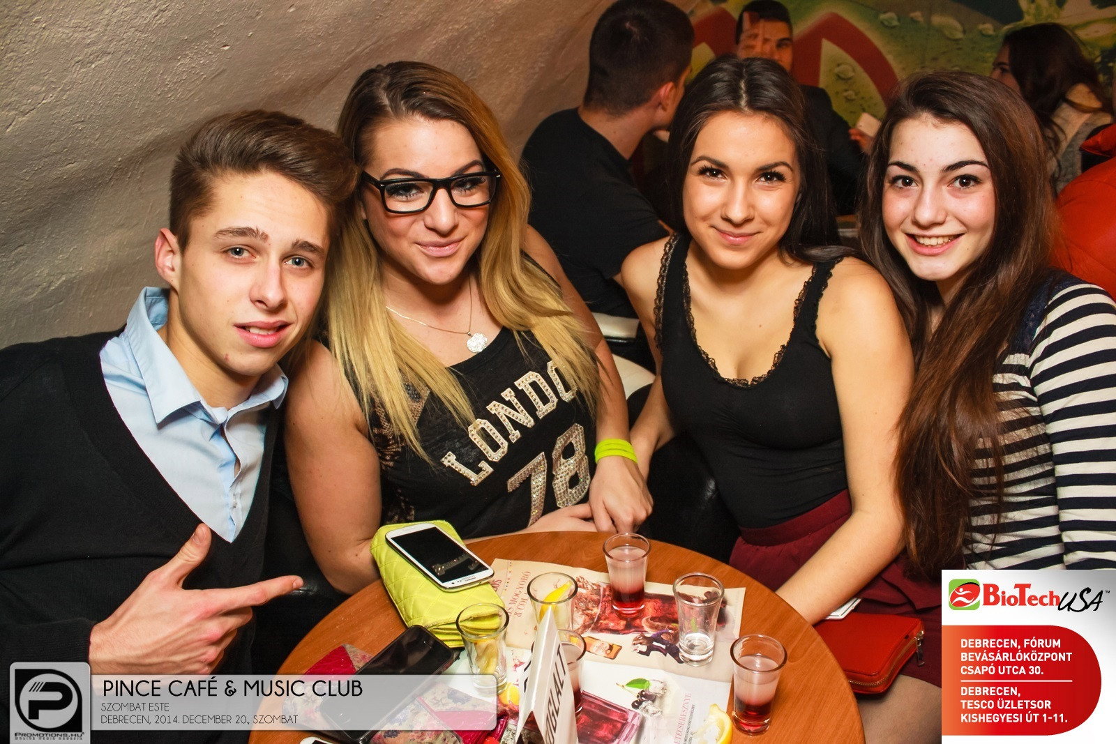 DEBRECEN, PINCE CAFÉ & MUSIC CLUB - 2014. DECEMBER 20., SZOMBAT