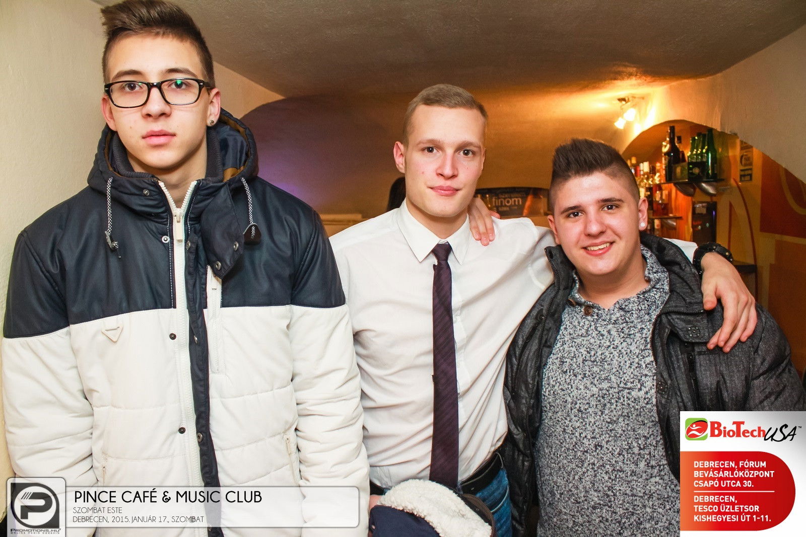 DEBRECEN, PINCE CAFÉ & MUSIC CLUB - 2015. JANUÁR 17., SZOMBAT