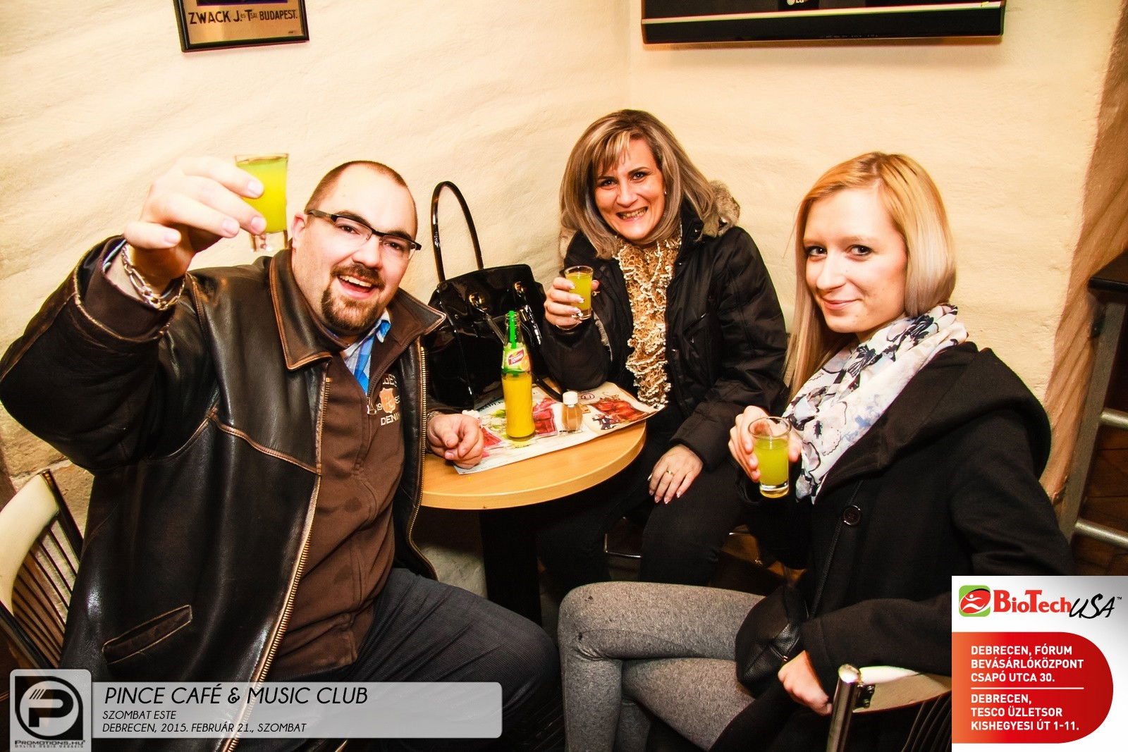 DEBRECEN, PINCE CAFÉ & MUSIC CLUB - 2015. FEBRUÁR 21., SZOMBAT