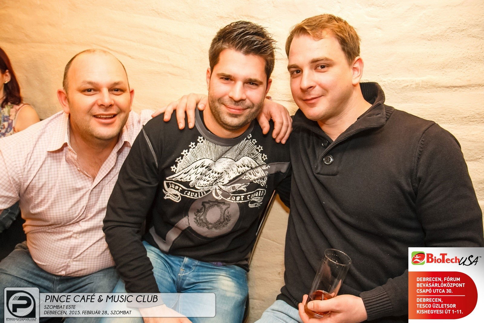 DEBRECEN, PINCE CAFÉ & MUSIC CLUB - 2015. FEBRUÁR 28., SZOMBAT