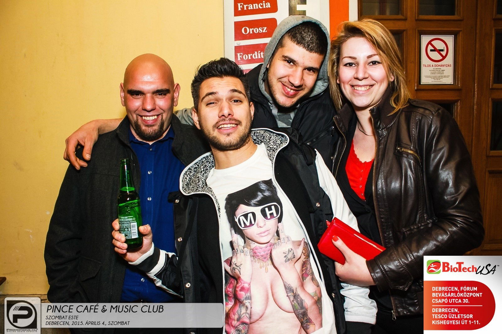 DEBRECEN, PINCE CAFÉ & MUSIC CLUB - 2015. ÁPRILIS 4., SZOMBAT