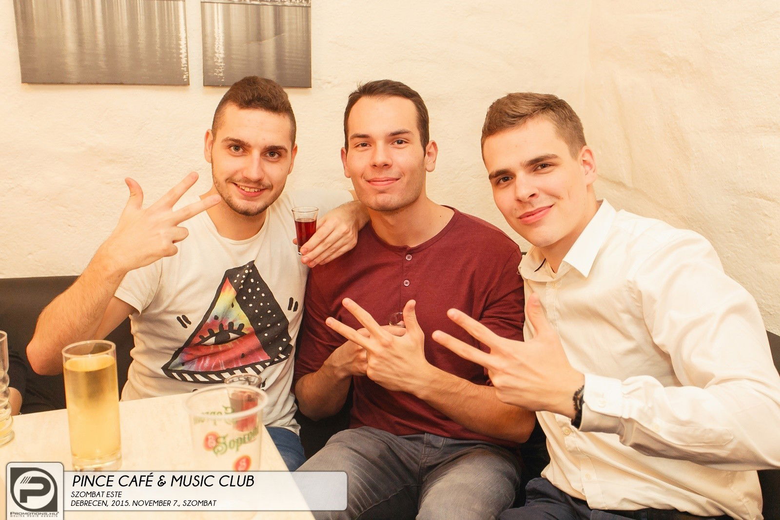 DEBRECEN, PINCE CAFÉ & MUSIC CLUB - 2015. NOVEMBER 7., SZOMBAT