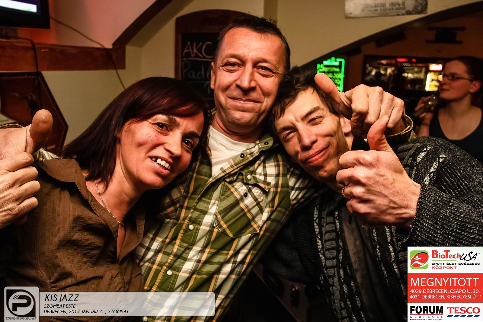 DEBRECEN, KIS JAZZ PUB - 2014. JANUÁR 25., SZOMBAT ESTE