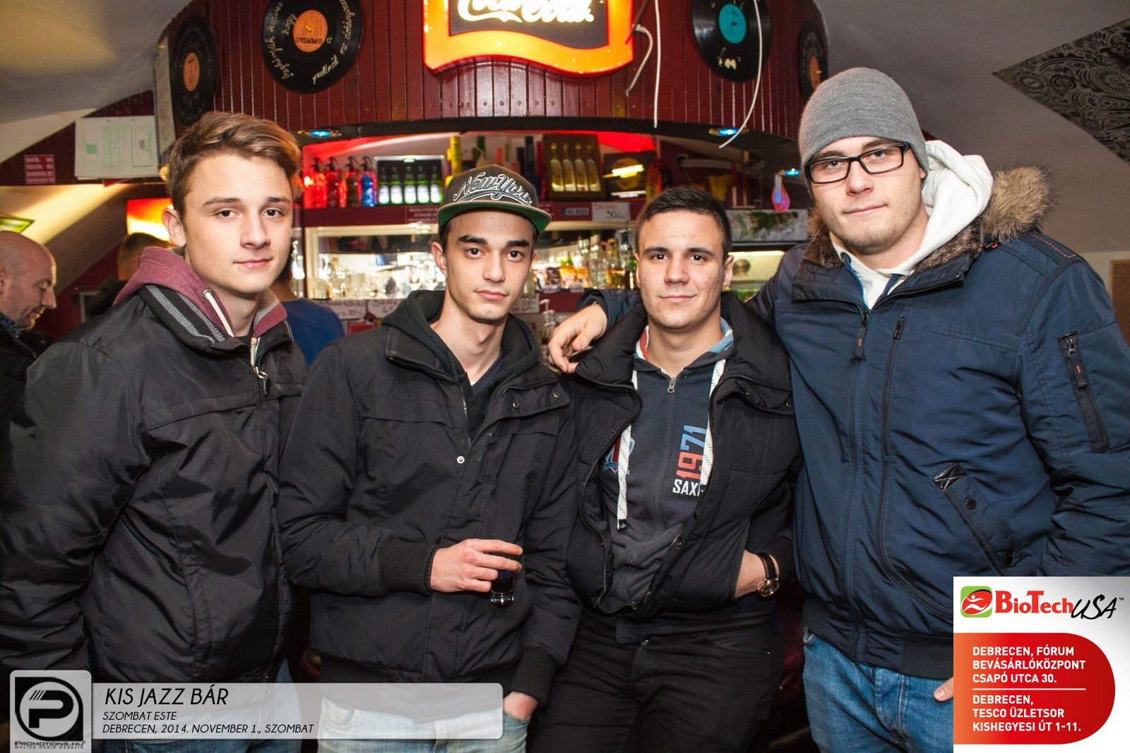 DEBRECEN, KIS JAZZ BAR - 2014. NOVEMBER 1., SZOMBAT