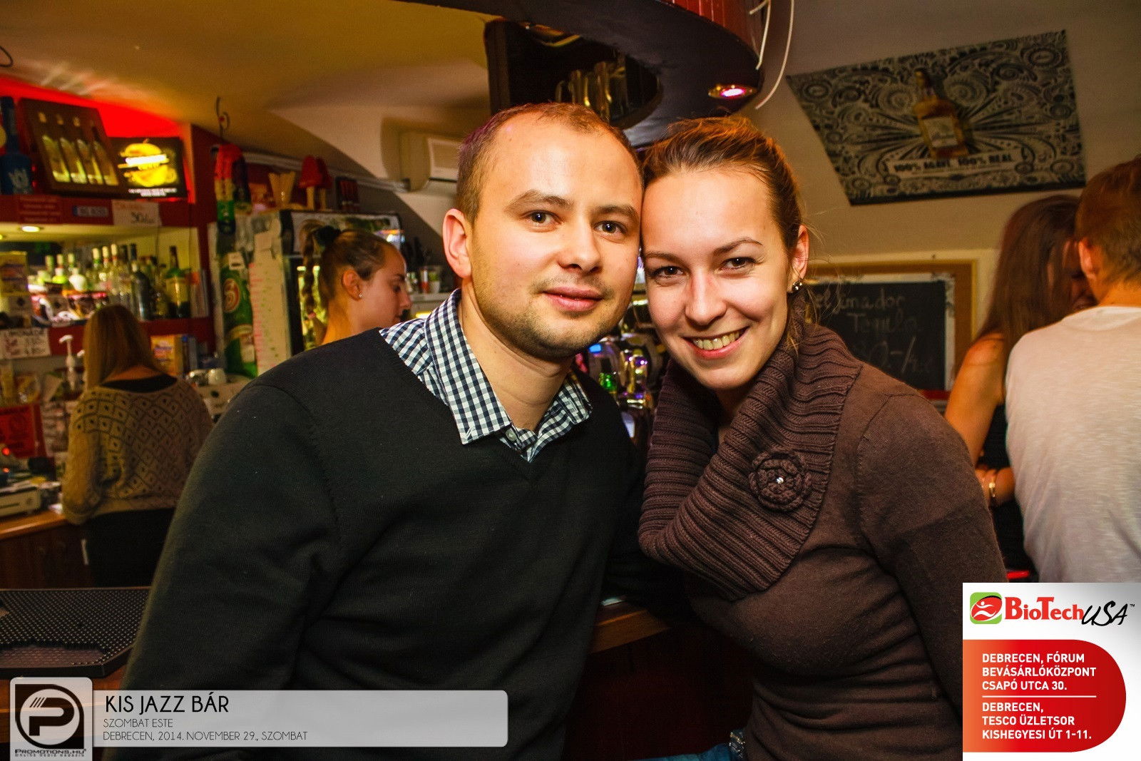 DEBRECEN, KIS JAZZ BÁR - 2014. NOVEMBER 29., SZOMBAT