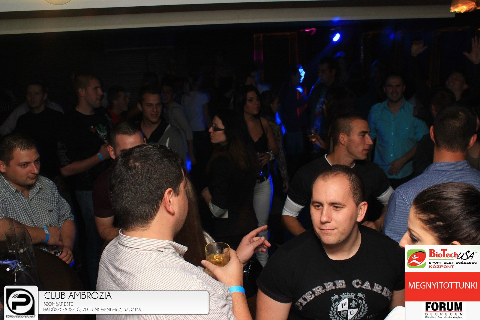Hajdúszoboszló, Club Ambrózia - 2013. november 2., szombat