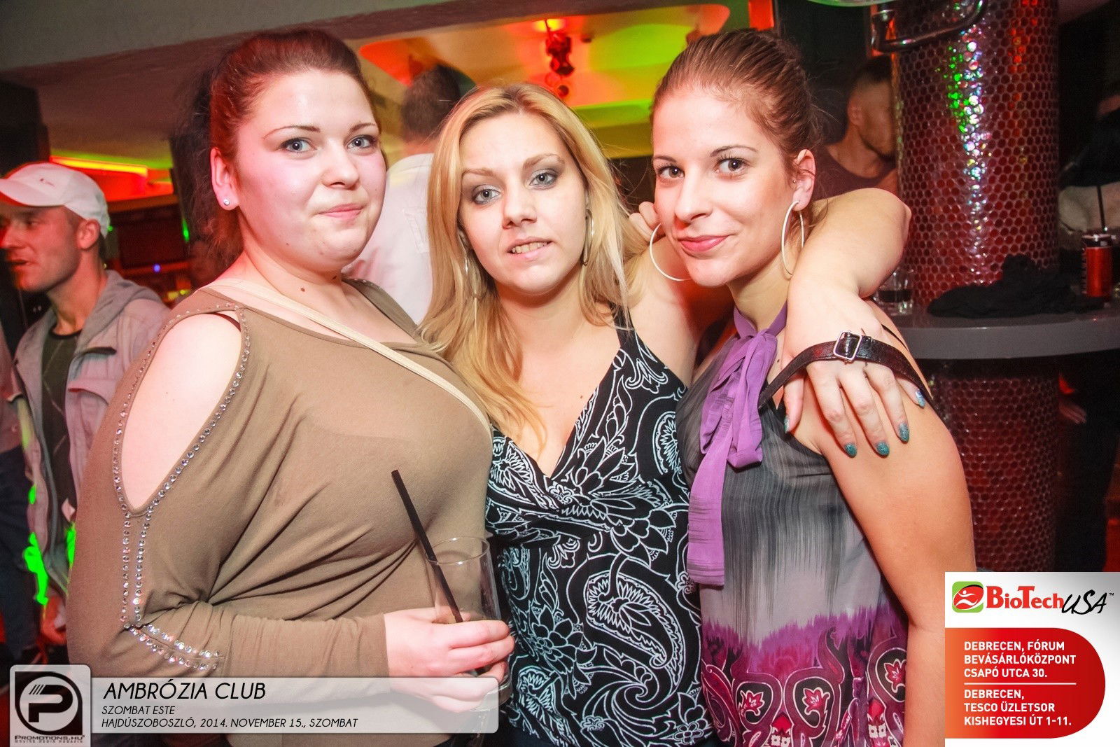 HAJDÚSZOBOSZLÓ, CLUB AMBRÓZIA - 2014. NOVEMBER 15., SZOMBAT