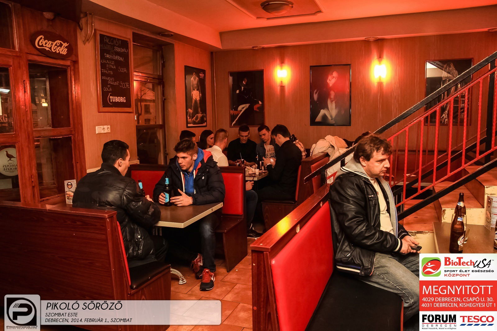 DEBRECEN, PIKOLÓ SÖRÖZŐ - 2014. FEBRUÁR 1., SZOMBAT ESTE