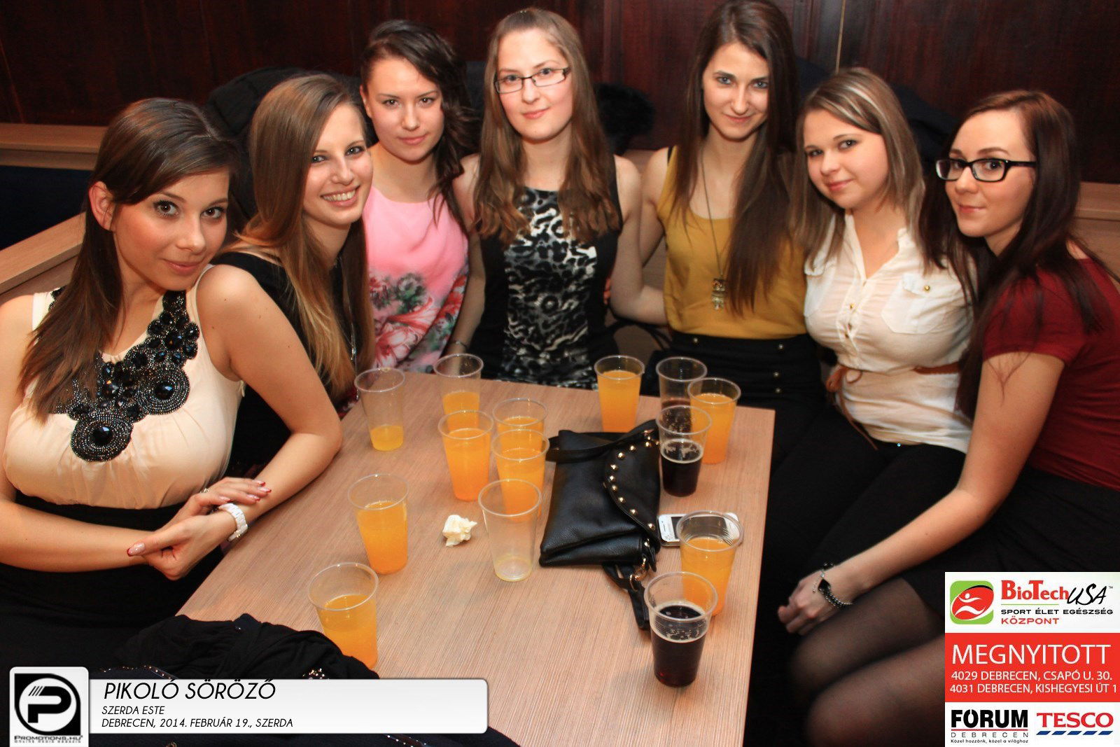 Debrecen, Pikoló Söröző - 2014. Február 19., szerda este